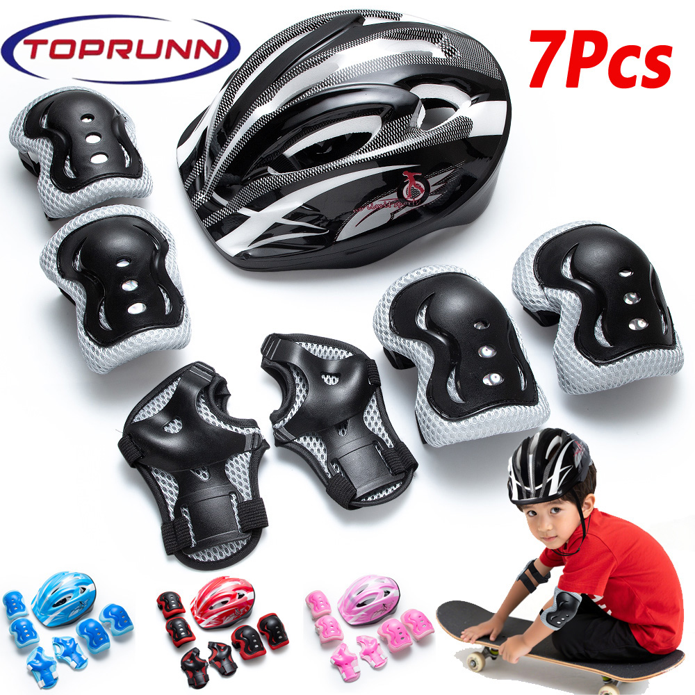 Cycling Protective Gear For Kids - 7 in 1 Kids Protective Gear