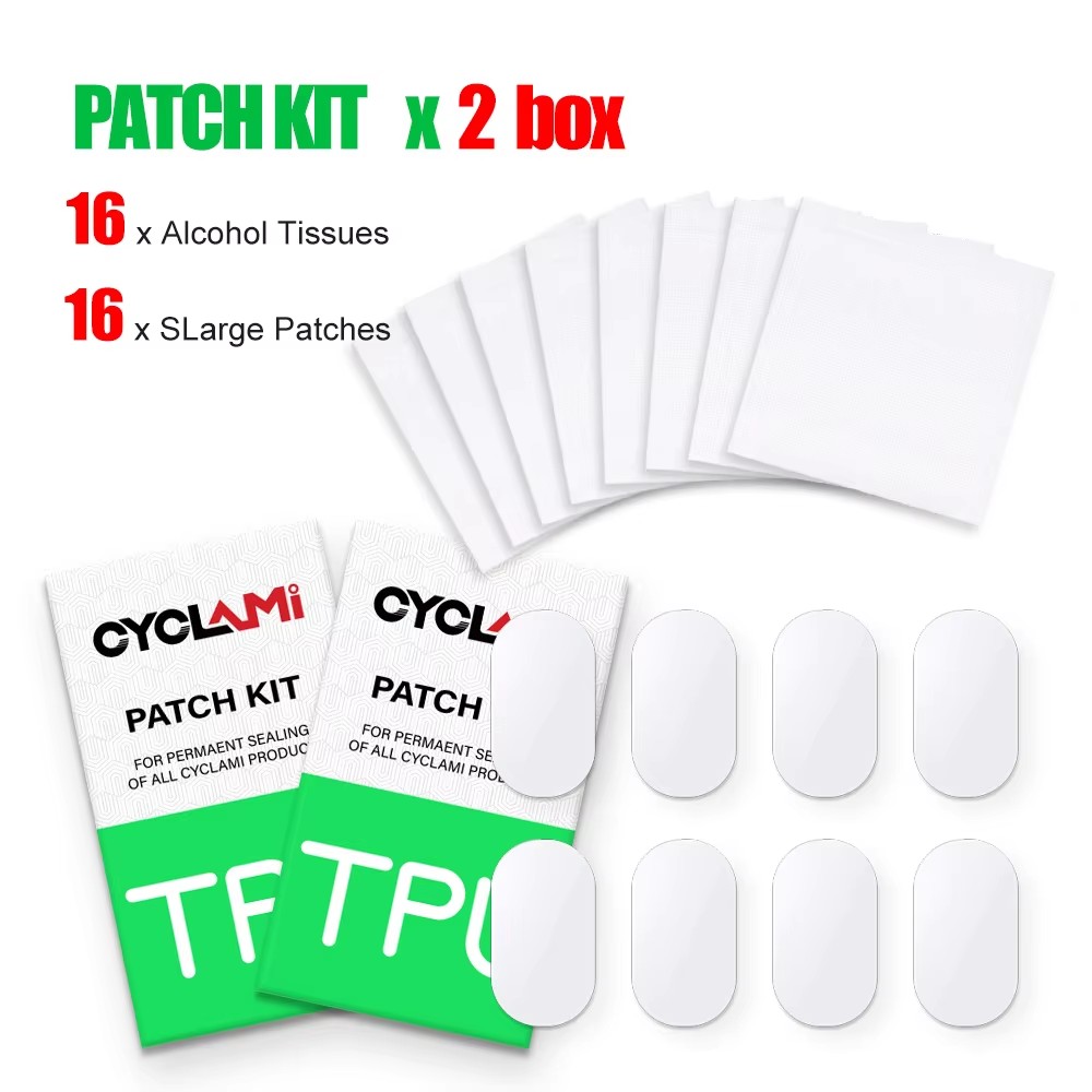 Bicycle Repair Kit - CYCALMI 16/80Pcs Bike Inner Tube Tire