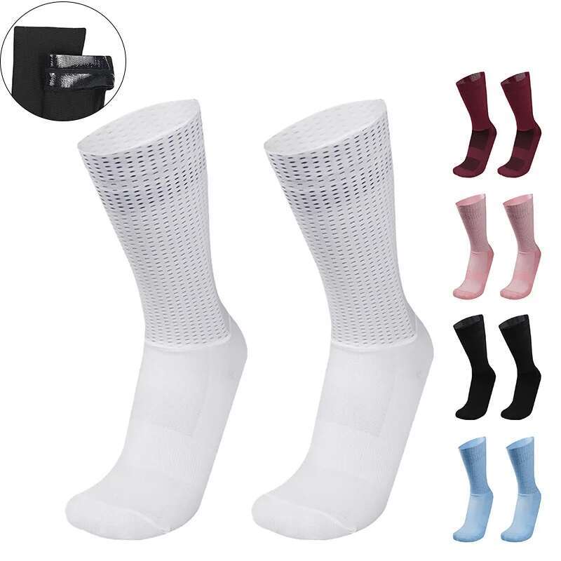Ykyw Cycling Gear - Aero Silica New Gel Summer Socks