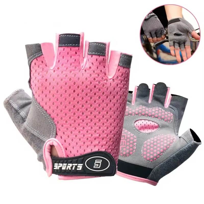 Cycling Hand Gear - Anti-slip Kids Breathable Cycling Gloves Boys