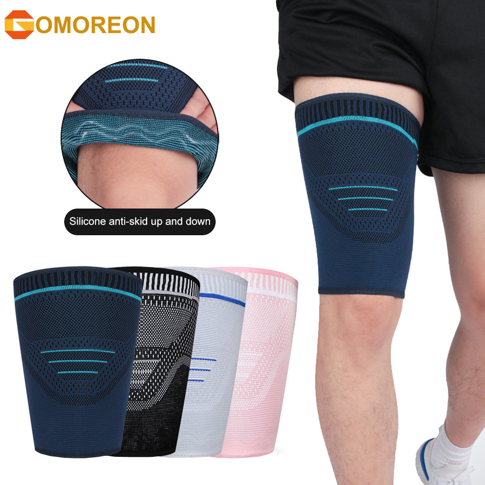 Cycling Quads - 1Pcs Thigh Compression Sleeve, Hamstring Compression