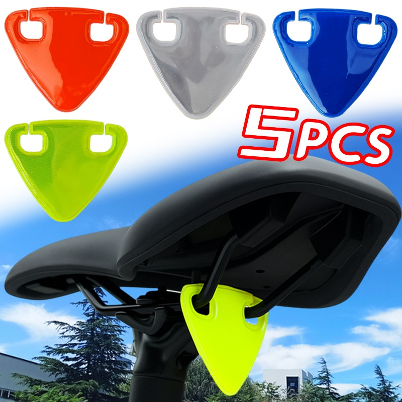 Cycle Zone - High Visibility Bike Reflector Triangle Safety