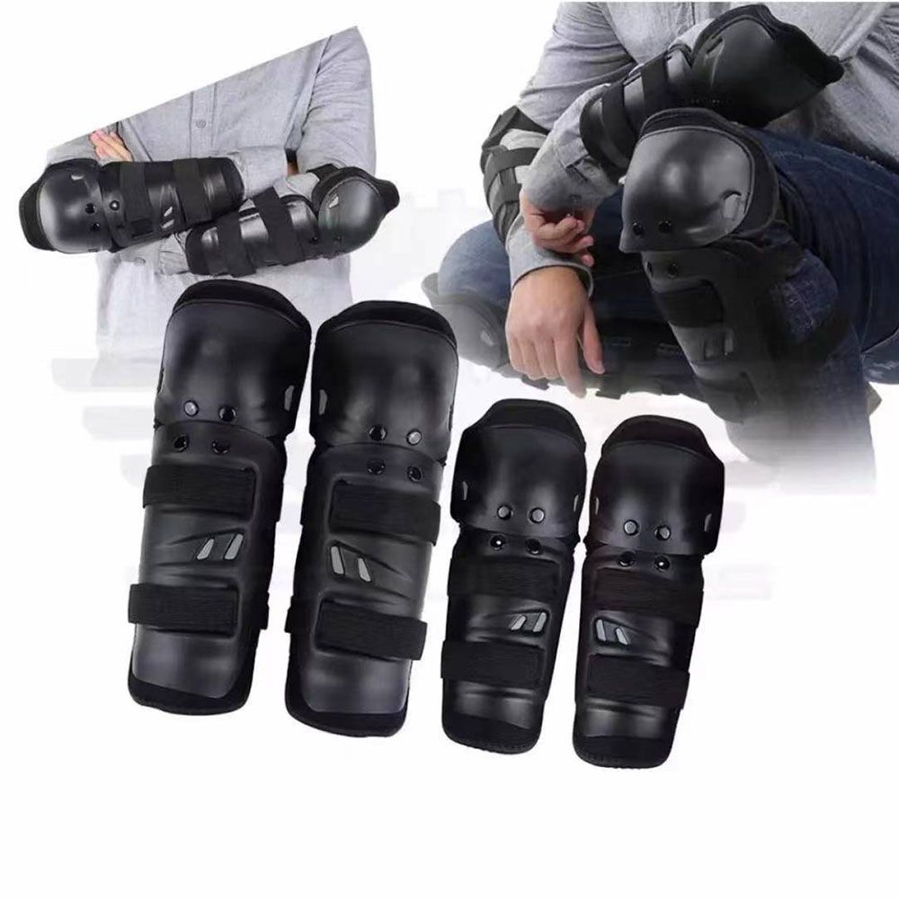 Cycling Gear And Equipment - 4pcs/set Knee Pads Round Head Racing