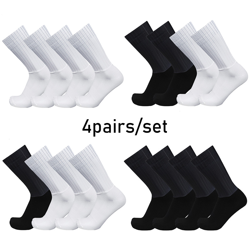 Socks 4pairs/set Aero Pure Col - Ykyw Cycling Gear 评论和价格