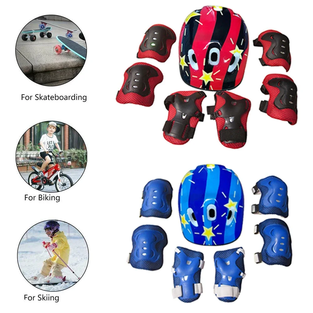 Adjustable Kids Helmet and Kne - Cycling Protective Gear For Kids 评论和价格