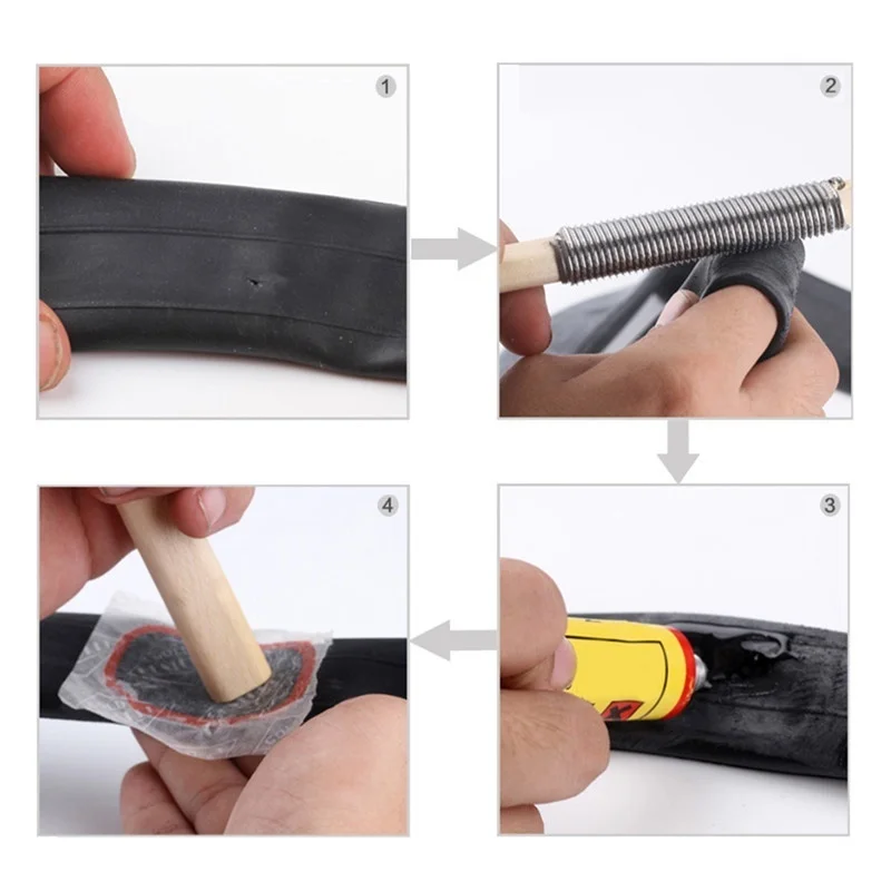 48pcs Bicycle Cold Glue + Glue - Bicycle Repair Kit 评论和价格