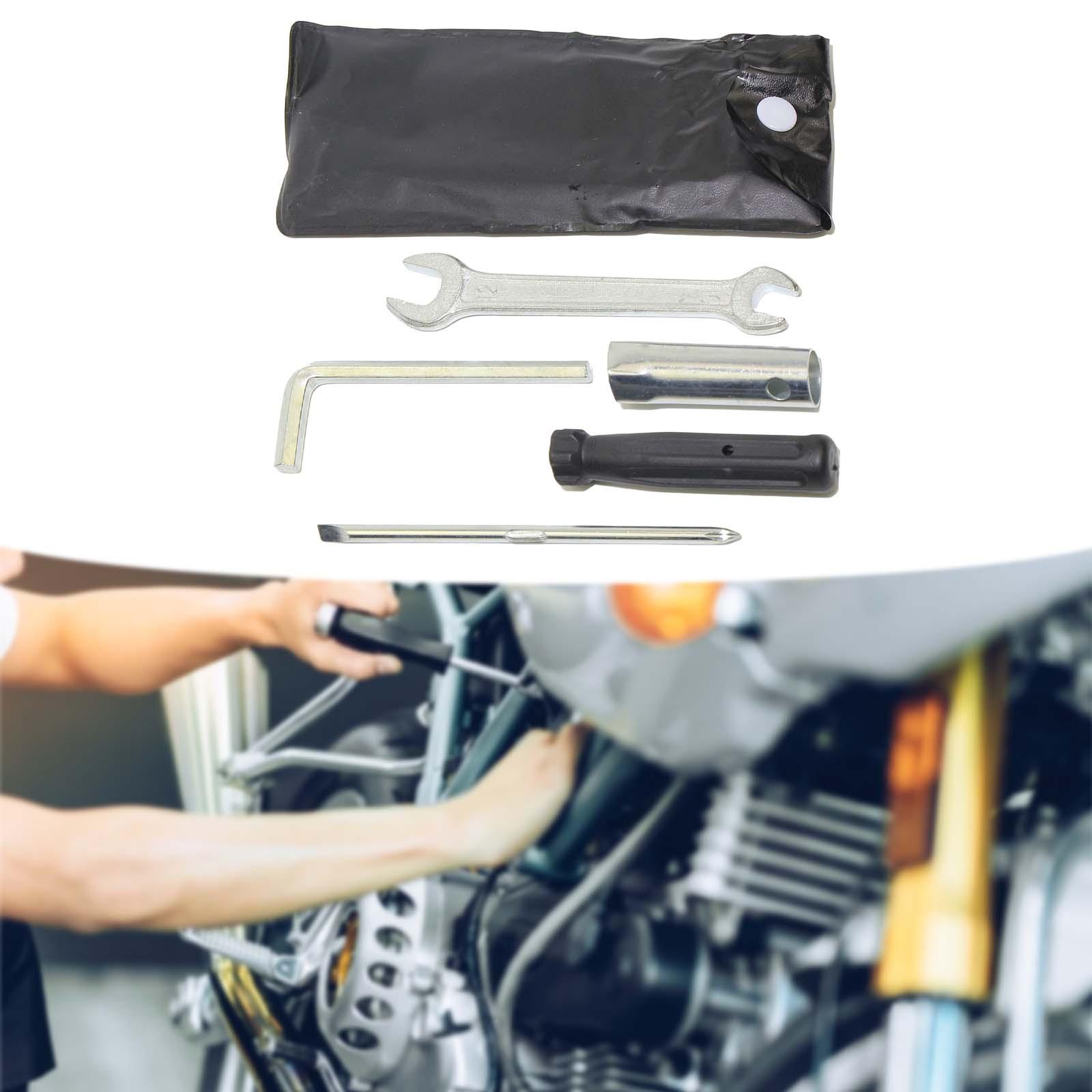 5Pcs Motorcycle Repair Tool Ki - Cycling Gear Organiser 评论和价格