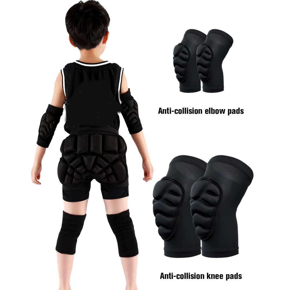 1Pair Kids Knee Pads and Elbow - Cycling Protective Gear For Kids 评论和价格