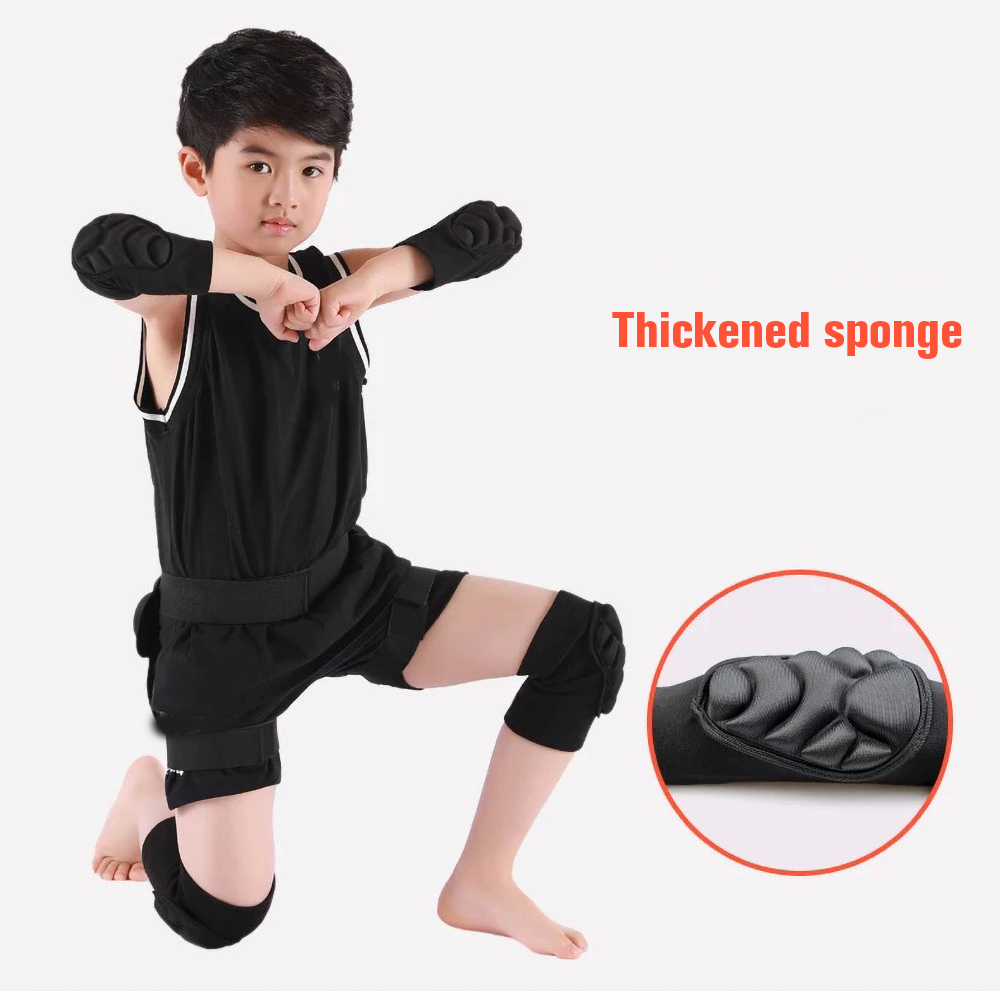 1Pair Kids Knee Pads and Elbow - Cycling Protective Gear For Kids 评论和价格