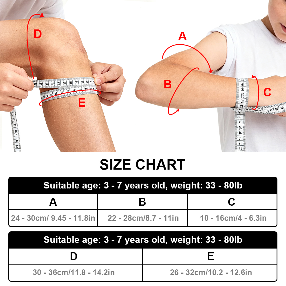 7 in 1 Kids Protective Gear Se - Cycling Protective Gear For Kids 评论和价格