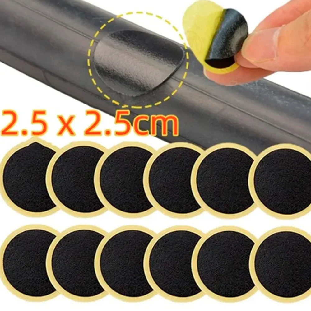 Self-Stick Bicycle Tire Patche - Bicycle Repair Kit 评论和价格