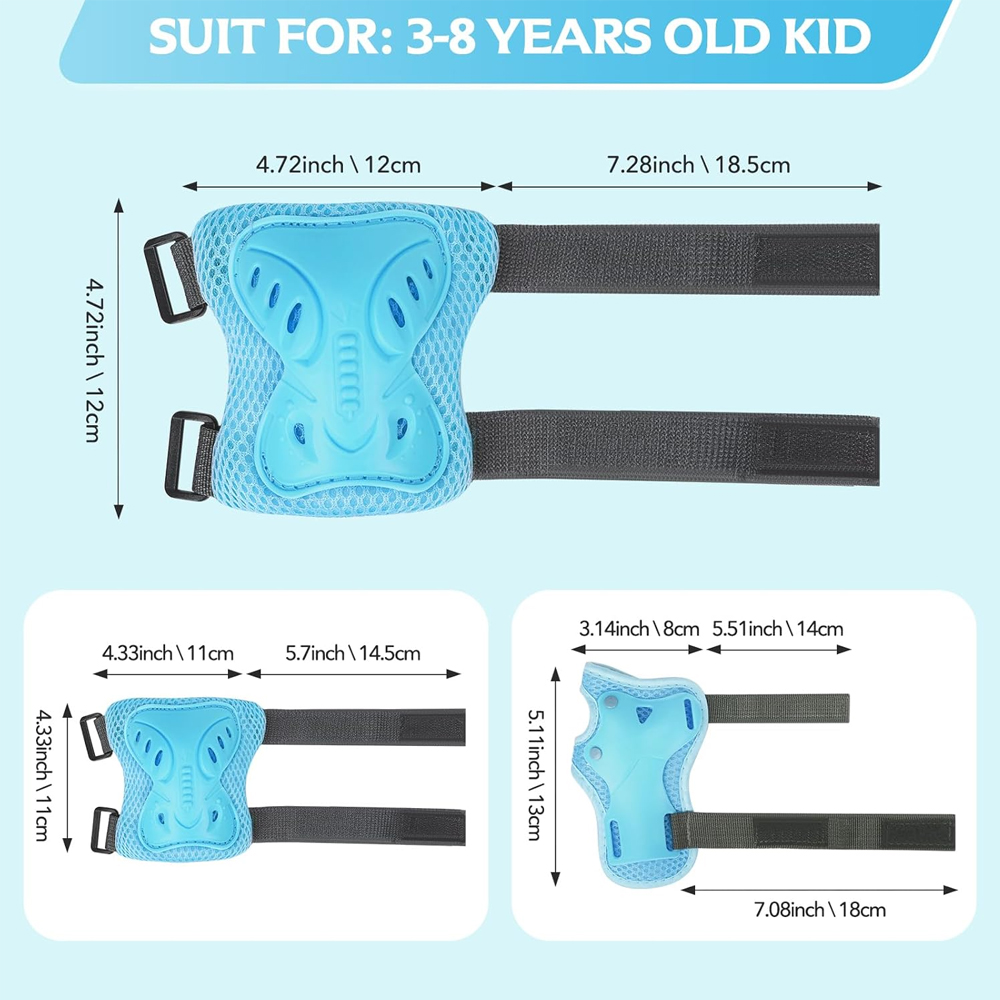 Kids Protective Gear Set Knee  - Cycling Gear Of The Year 评论和价格