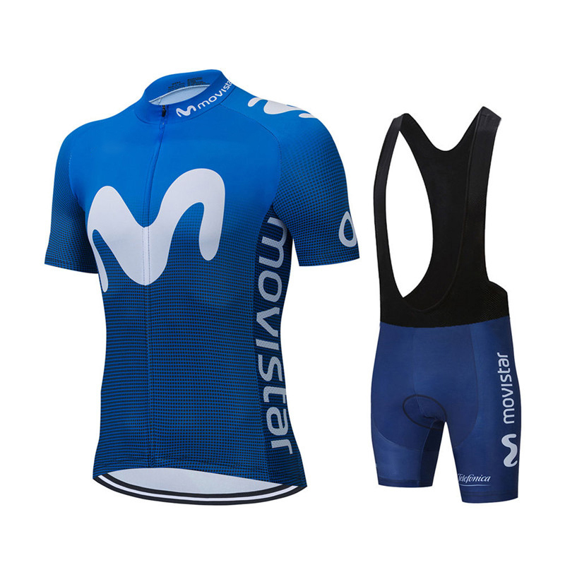 New Summer Movistar Team Cycli - Cycling Gear Sale 评论和价格