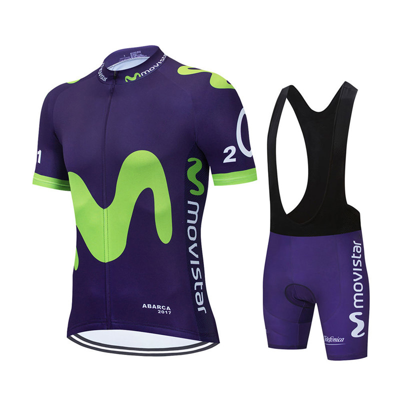 New Summer Movistar Team Cycli - Cycling Gear Sale 评论和价格