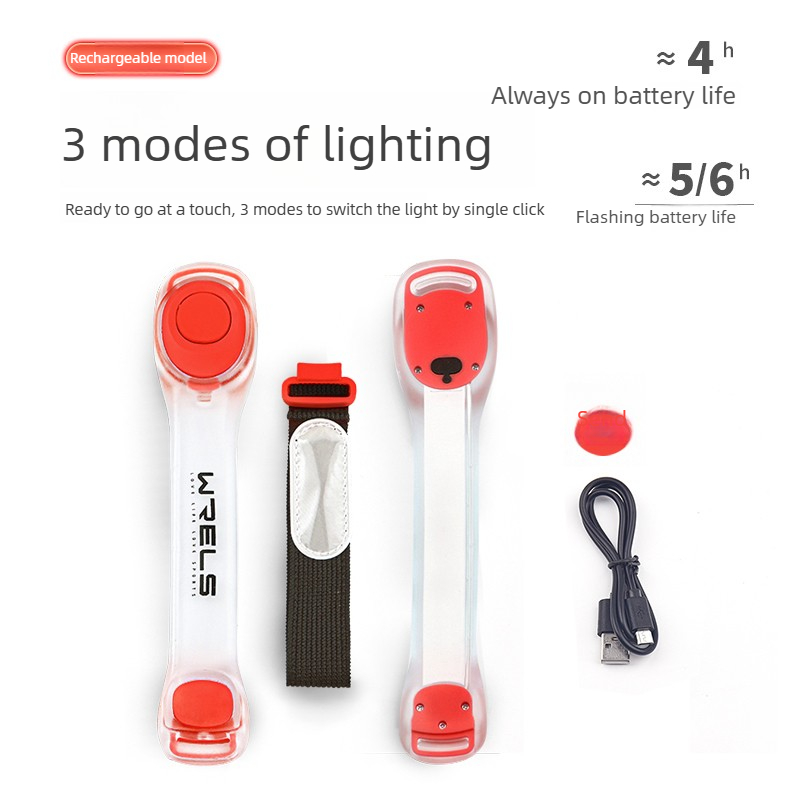 Rechargeable LED Light-Up Arm/ - Cycling Gear Of The Year 评论和价格