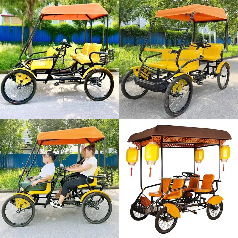 Stable Four Seat Family Bike f - Cycling Quads 评论和价格