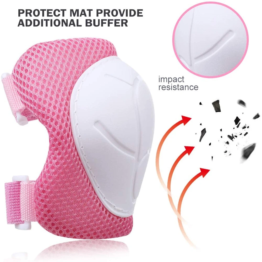 GOMOREON 6Pcs/Set Kids Knee Pa - Cycling Protective Gear For Kids 评论和价格