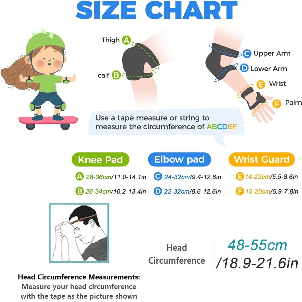 Kids Bike Helmet Knee Elbow Wr - Cycling Protective Gear For Kids 评论和价格