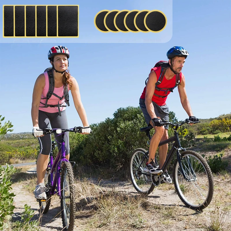 12Pcs Rubber Puncture Patches  - Bicycle Repair Kit 评论和价格