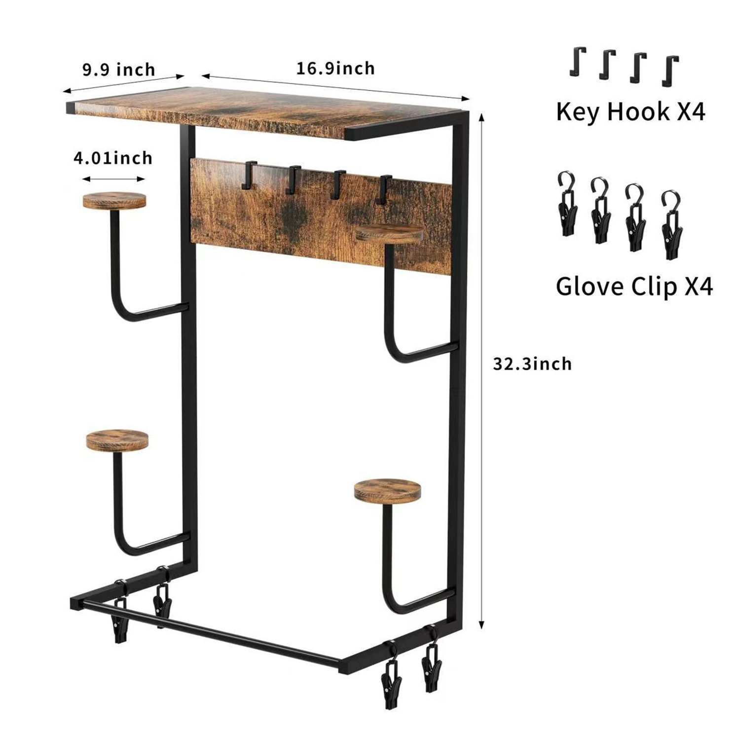 Motorcycle Helmet Holder, Wall - Cycling Gear Organiser 评论和价格