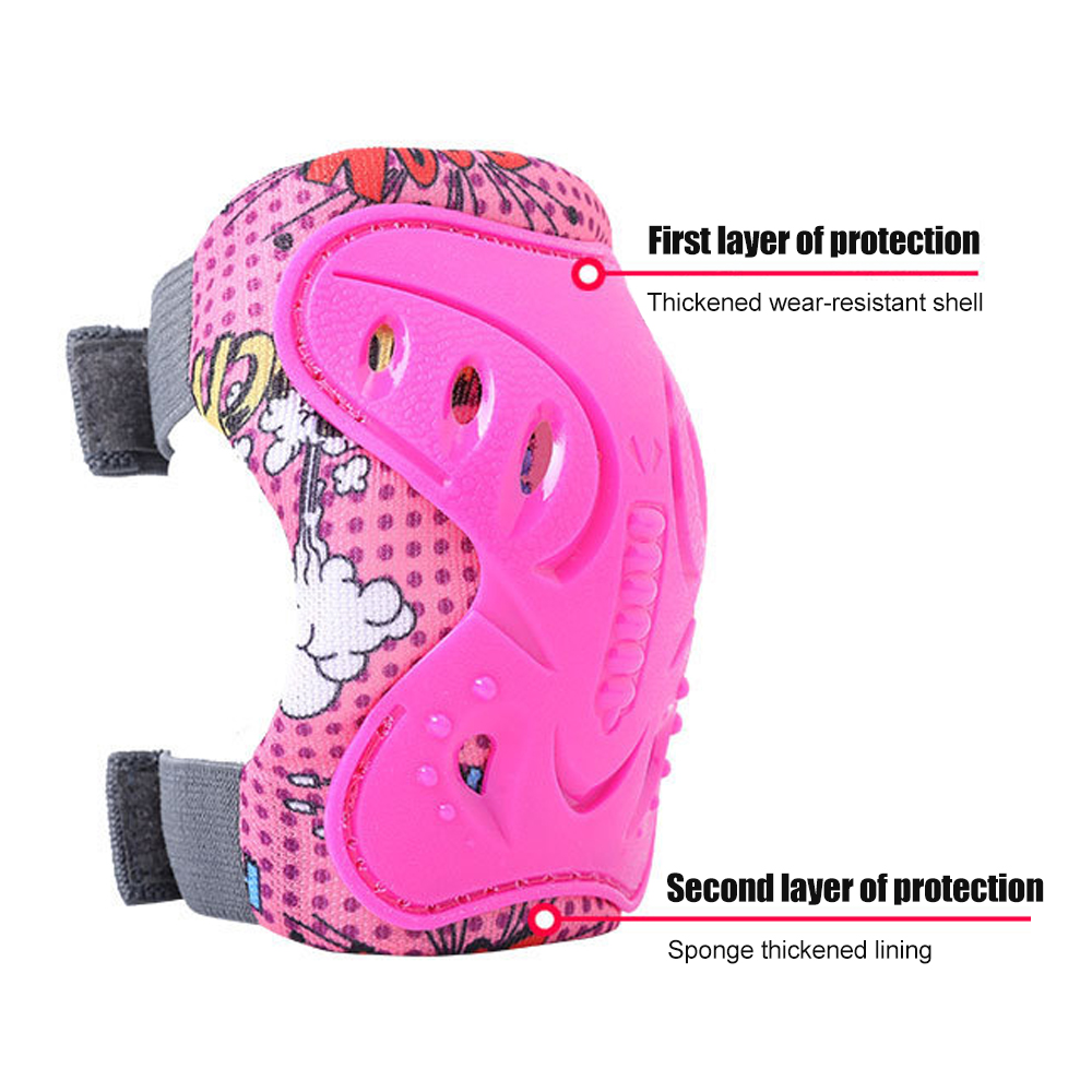 6Pcs Kids 3-12 Years Knee Elbo - Cycling Gear Of The Year 评论和价格