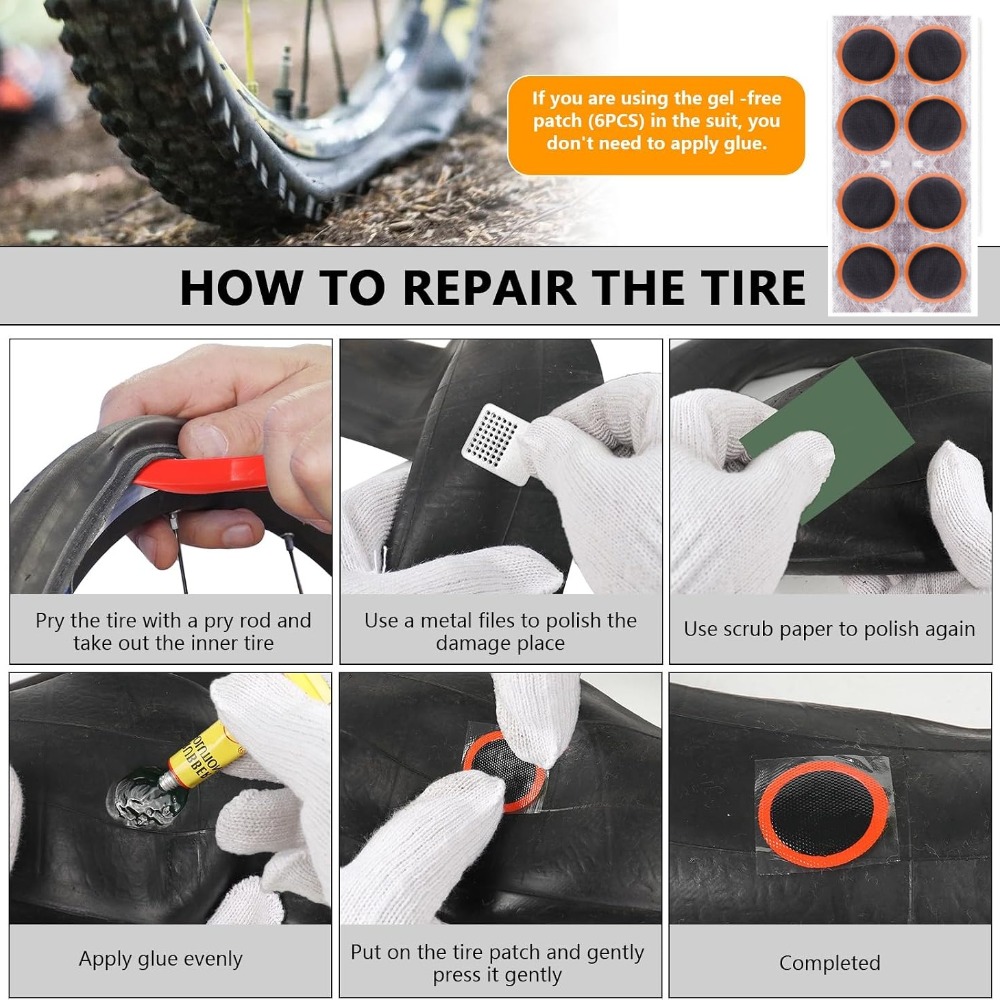 Bike Tire Repair Kit,Bicycle I - Bicycle Repair Kit 评论和价格