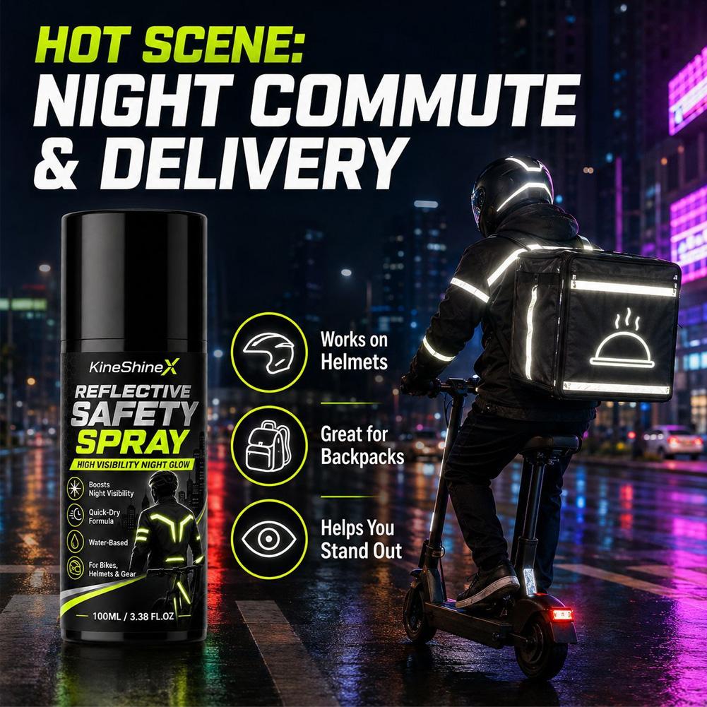 Night Reflective Safety Spray  - Cycling High Gear 评论和价格